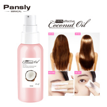 Pansly Organic Virgin Coconut Oil for Hair Smooth Repairing Damaged Hair Care Treatment Prevent Hair Loss Products for Woman