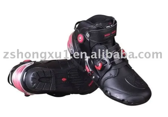 motorbike racing shoes A09001 (Black)