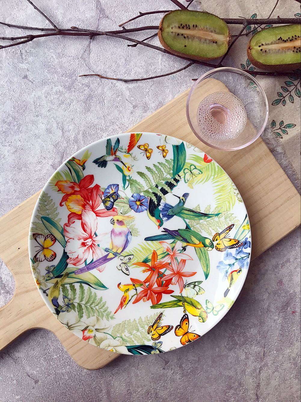 Fruit series ins style steak plate dinner plate