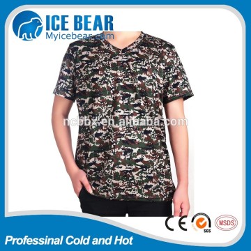 Camping and climbing Mens Sport Cool Vest Cooling T-shirt