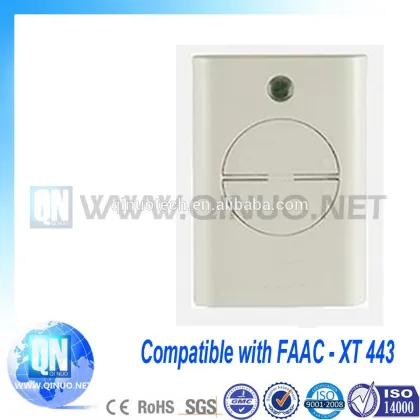 European Rolling Code Garage Door Automatic FAAC Compatible Remote