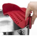 Silicone Clip-on Strainer for Spaghetti Pasta Colander