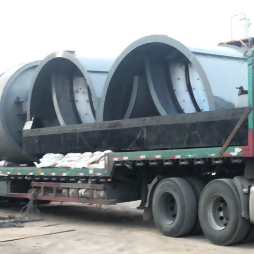 Scrap Tire Recycling to Pyrolysis Oil System