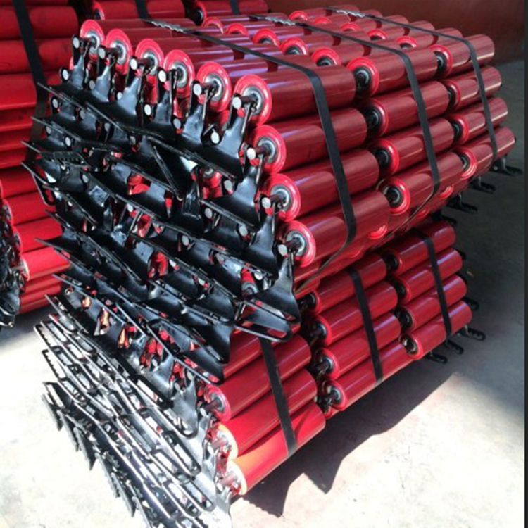 194mm Dia Mining Used Hanging Belt Conveyor Heavy Duty Idler Roller