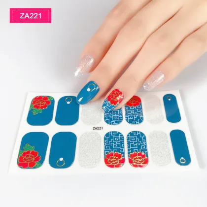 Wholesale Non-Toxic Nail Wraps: Jamberry Inspired Nail Art Decorations & Real Nail Polish Strips