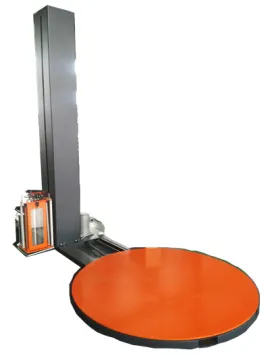 Semi-auto stretch film wrapper