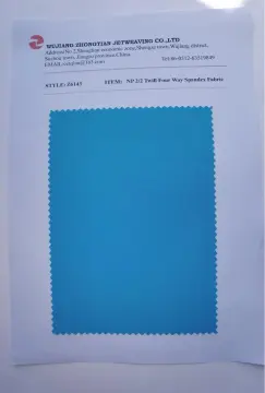NP 2/2 Twill Four Way Spandex Fabric