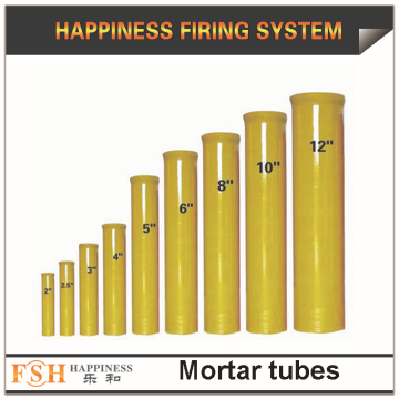 Hot sale 1.92" - 12" Mortar Tubes/Fiberglass Mortar Tubes for shells display/Goold quality Mortar Tubes