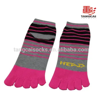 YS-52 Wholesale Fashion Dsign Cotton Thick Toe Socks
