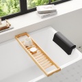 Mini vasca da bagno rettangolare verticale mobile in stile giapponese