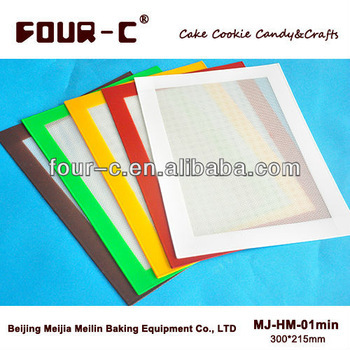 Newest high temperature silicone mat,mini fondant mat