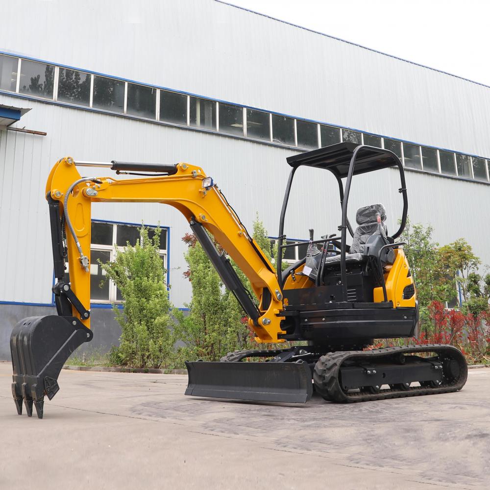 Free shipping 3.5 ton mini crawler excavator