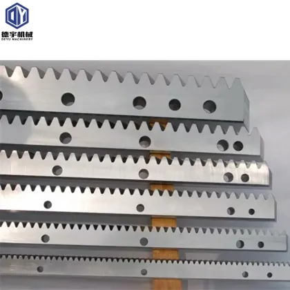 Linear Motion Conversion with Gear Rack and Pinion