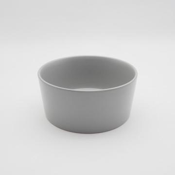 Aangepaste kleur 16 stks steengoed keramische dinerset, grijs servies diner set voor restaurant