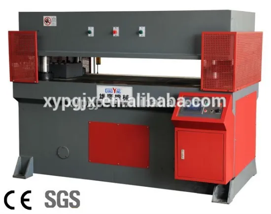 precision four-column hydraulic plane sponge die cutting press machine