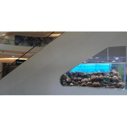 Vente chaude grande aquarium en acrylique