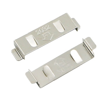 Porta della batteria Bronzo di fosforo ad alta precisione CR2032 per batterie a moneta da 20 mm