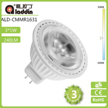 Seramik lamba 2014 fabrika doğrudan satış 3w led