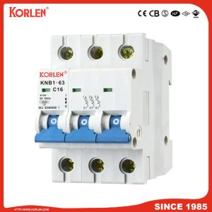 Miniature Circuit Breaker 4.5KA 63A 2P with CB