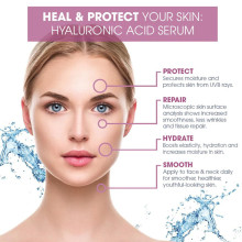 Sodium Hyaluronate Powder Moisturizing Raw Material Cosmetics Grade Hyaluronic Acid Supplier