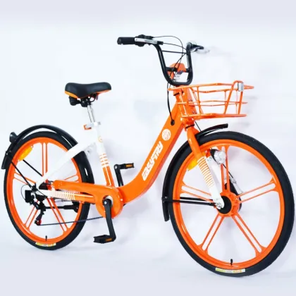 Chinese New City Bike with Seven-Speed Rental System