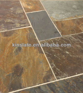 Passed CE rustic natural slate patio pack