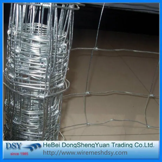 Long life galvanized woven deer farm fence/field fence
