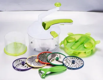 As Seen On TV Roto Champ Salad Maker Vegetable Slicer Set