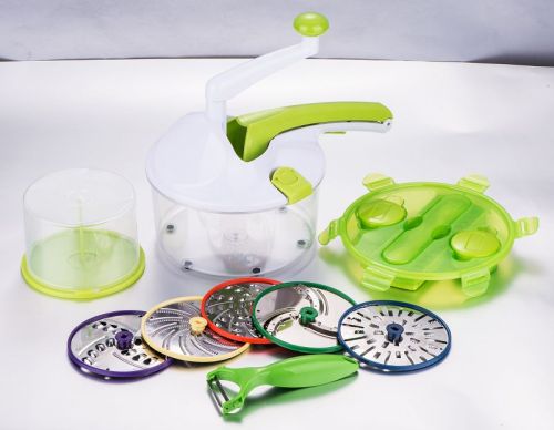 Come visto sulla TV Roto Champ insalata Maker affettaverdure Set