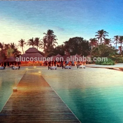 1.0mm Sublimation Coated Aluminum Sheet for Graphics Photo Printing