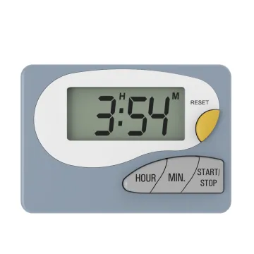 Standing digital lcd count-down kitchen timer