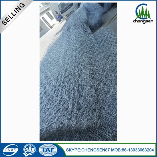 Hexagonal Galvanized Gabion Cage For Sale