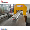 Línea de extrusión de producción de perfil de maquinaria de plástico PVC
