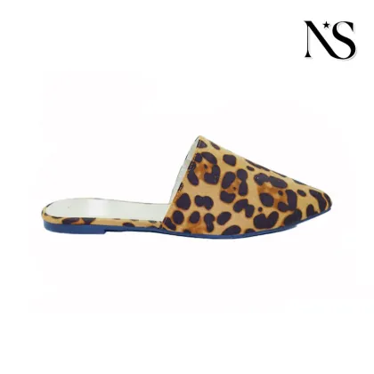 Leopard Print Mules for Women