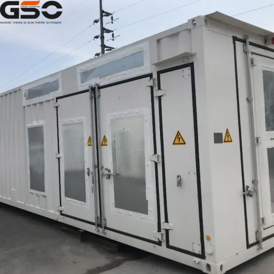 Containerized Energy Storage Solutions: 40ft 1 MW Battery Systems for Solar and Lithium Applications