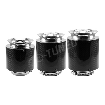 JDM Racing Modified Universal Carbon Fiber High Flow Cone Air Intake Filter