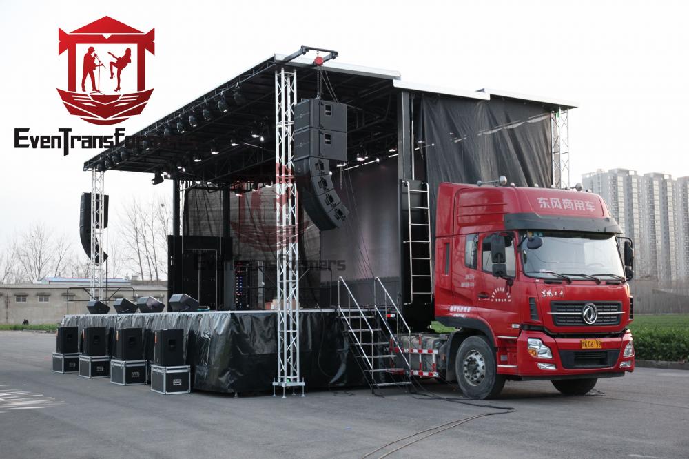 13m Length Mobile Stage Solutions