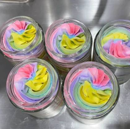 Fruit Flavor Vegan Cream Wholesale Bulk Butter Cream Body Scrub with Private Label