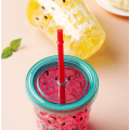 double-layer plastic anti-drop water cup cute drink cup