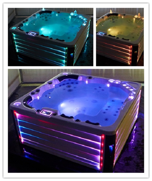 6 person no-chlorine treatment spa