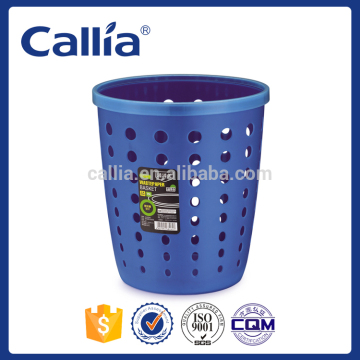High quality wholesale plastic garbage bin round home plastic trash can
