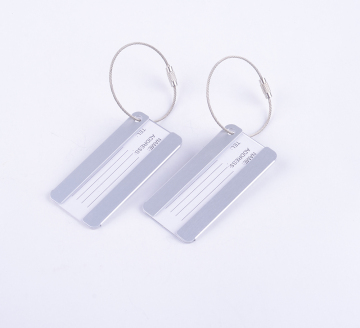 2pcs Aluminum Luggage Tag ID Tag