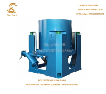 Centrifugal Concentrators for gold recovery in gold mine
