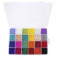 240000pcs 24boxes 2mm round seed beads