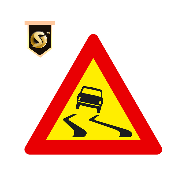 علامة تحذير علامة المرور الألومنيوم المخصصة