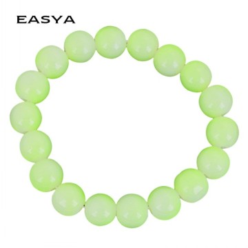 Pulsera de cuentas de 2015 popular estilo hecho a mano verde