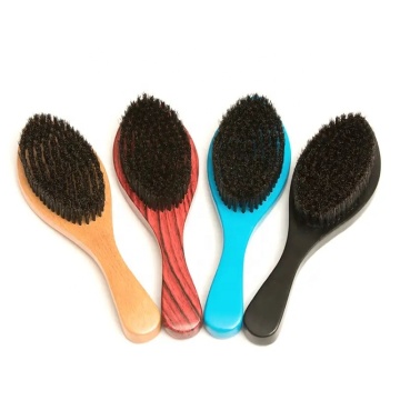 Professional 100% Boar Bristle Curved Wave Hairbrush for Men: Best Quality 360° Styling Tool