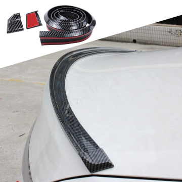 Universal Black Soft Carbon Fiber Front Bumper Lip Strip Splitter Chin Spoiler Rubber Car Spoiler Skirt Protector Trim"  

However, to make it more concise and SEO-friendly, consider:

"Carbon Fiber Front Bumper Lip Splitter Chin Spoiler Rubber Protector 