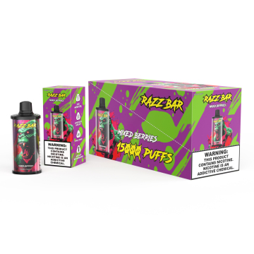 Razzbar 15000 Puff Plus Disposable Vape 16flavors terbaik