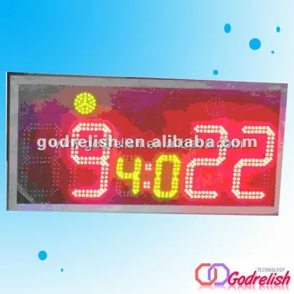 led digital scoreboard for tennis match
